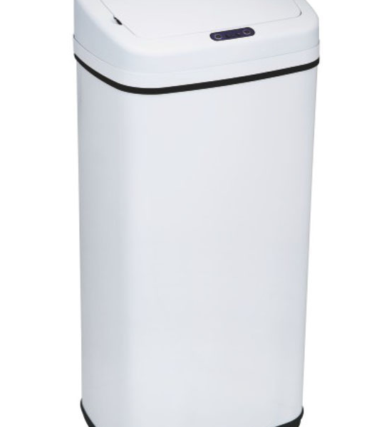 פח אלקטרוני 50L  לבן