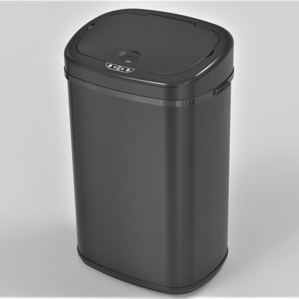 פח אלקטרוני 58L שחור