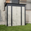 מחסן מתכת דגם SA1 מידה 1.80X0.92 Garden Top