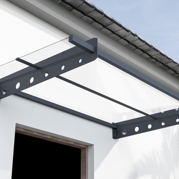 גגון אלומיניום לדלת/חלון דגם אירופה R Garden Top